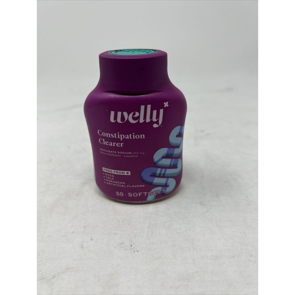 Welly Constipation Clearer Softgels  50ct Exp 05/2024 - Picture 1 of 7